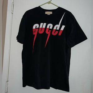 GucciBlade logo-print cotton-jersey T-shirt